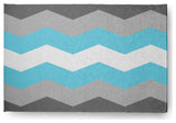 Demi Boy Chevron Chenille Rug, Demi Boy Chevron, 2'x3'