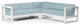 Newport Sunbrella Upholstered Outdoor Sectional Sofa