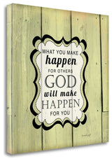 "God Will Make Happen" By Jennifer Pugh, Giclee Print on Gallery Wrap Canvas