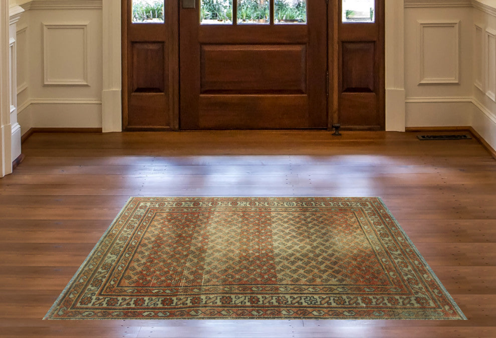 Semi-Antique Minerva Rust Rug
