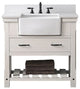 Wesley 36" Bathroom Vanity, White Wash