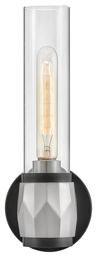 Hinkley Ellison Medium Single Light Vanity, Black