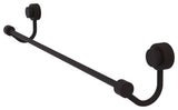 Allied Brass Venus 18" Towel Bar With Groovy Accent, Oil Rubbed Bronze