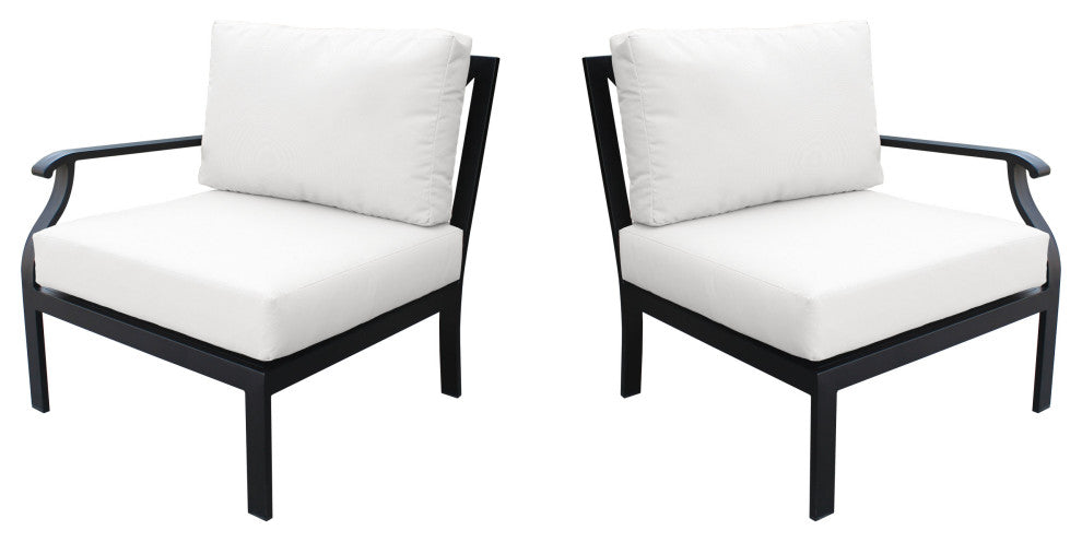 kathy ireland Madison Ave. Left Arm Sofa and Right Arm Sofa in Alabaster