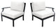 kathy ireland Madison Ave. Left Arm Sofa and Right Arm Sofa in Alabaster