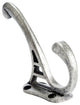 Berenson 8013-Wn 4" Coat Hook Prelude, Weathered Nickel