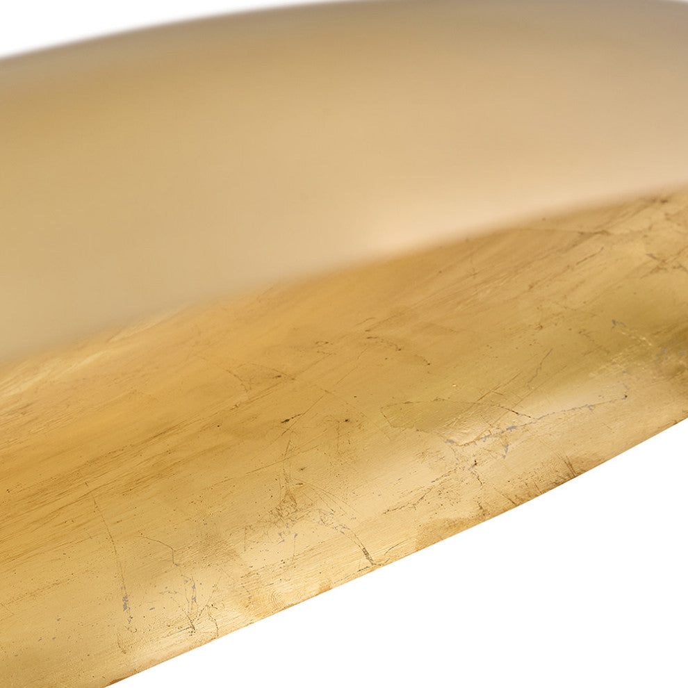 Hinkley Sadie Large Dome Pendant, Lacquered Brass