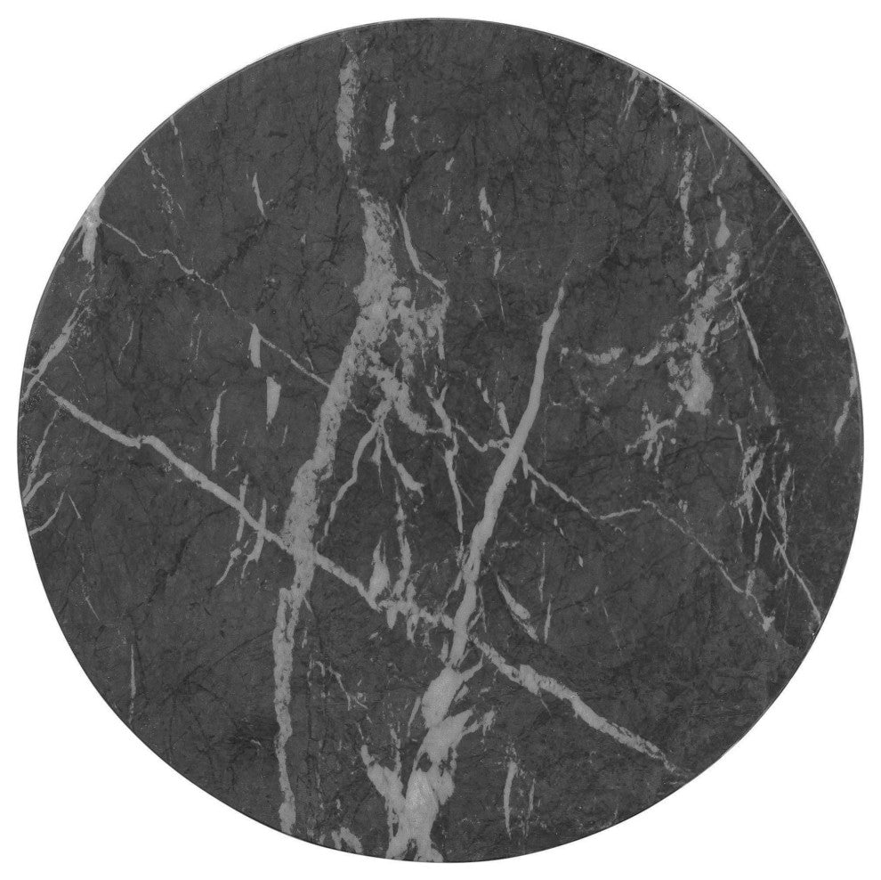 Charra Indoor/Outdoor Side Table, Black