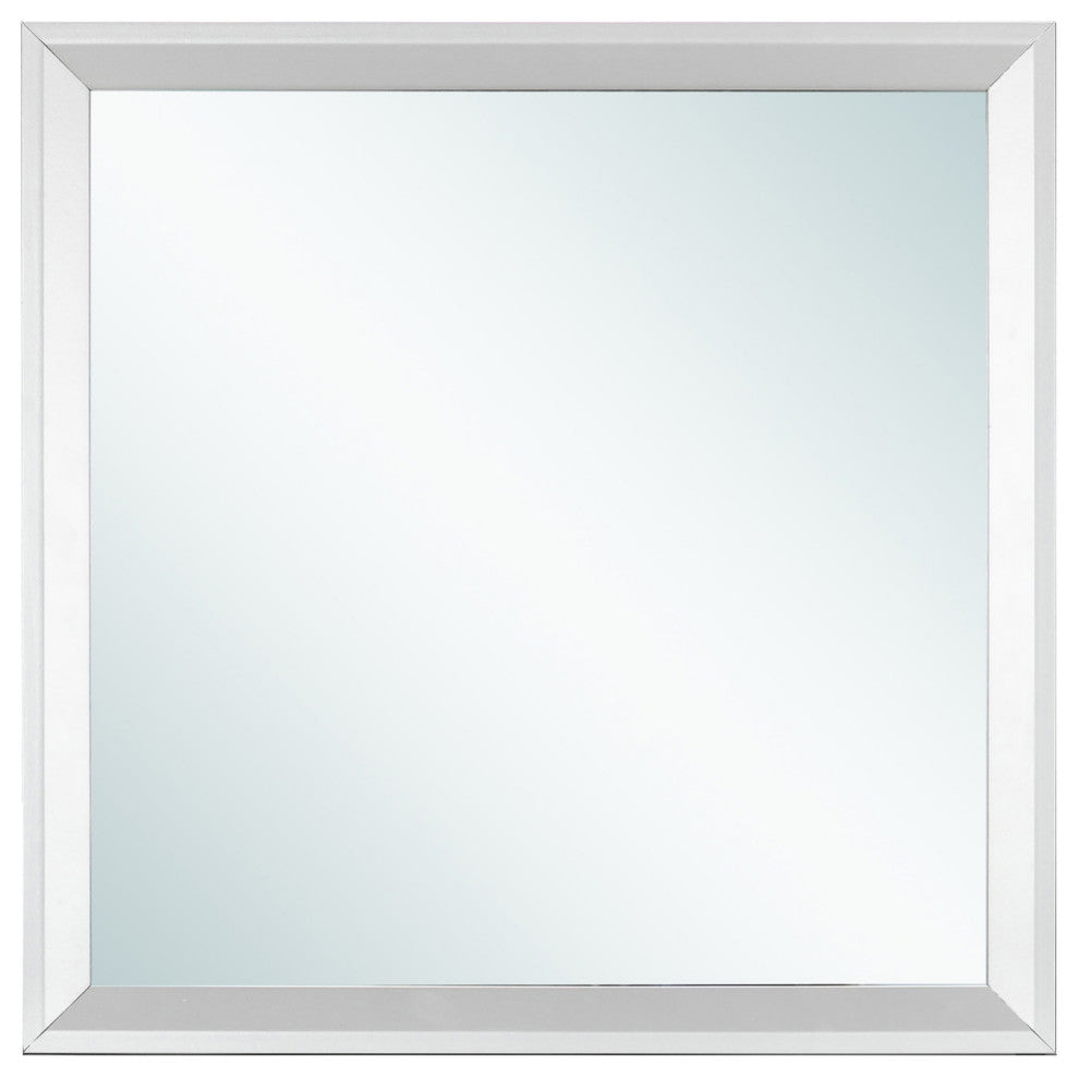 36 in. x 36 in. Classic Square Framed Dresser Mirror