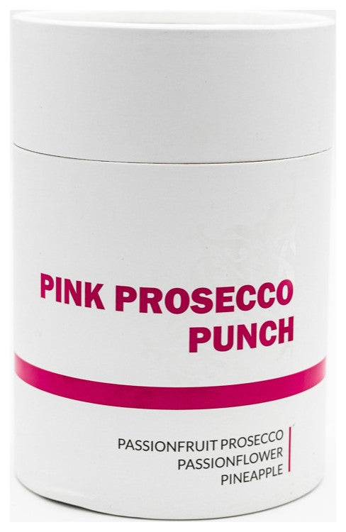 Pink Prosecco Punch Decorative Scented Glass Candle