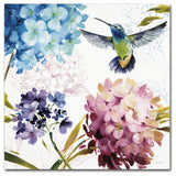 'Spring Nectar Square III' Canvas Art by Lisa Audit