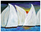 Regatta Art Print, 20"x16"