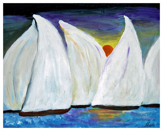 Regatta Art Print, 20"x16"