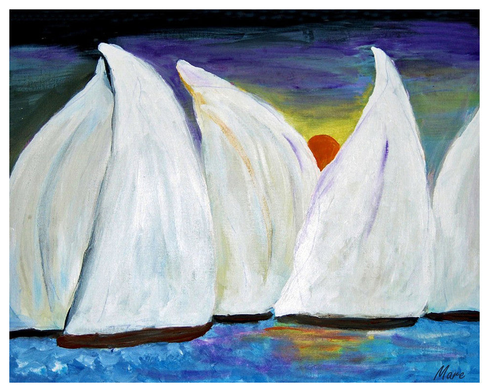 Regatta Art Print, 20"x16"