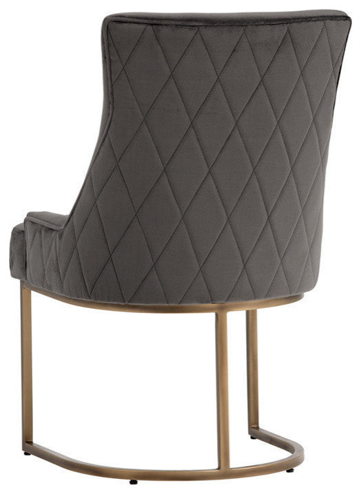 Florence Dining Chair, Piccolo Pebble, Set of 2
