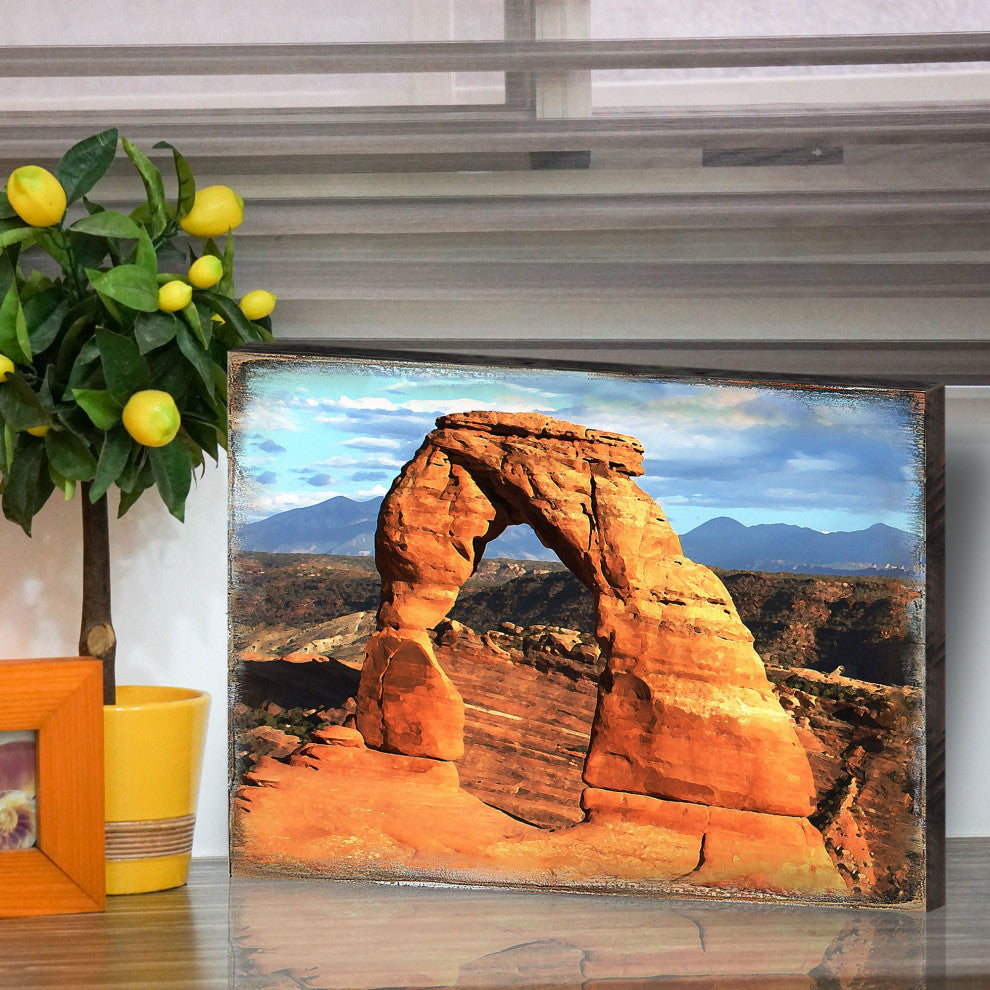 Grand Canyon Wooden Block, 48 X 36