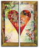 Heartwork "Connected3" 2-Piece Canvas Art Set, 40"x16"
