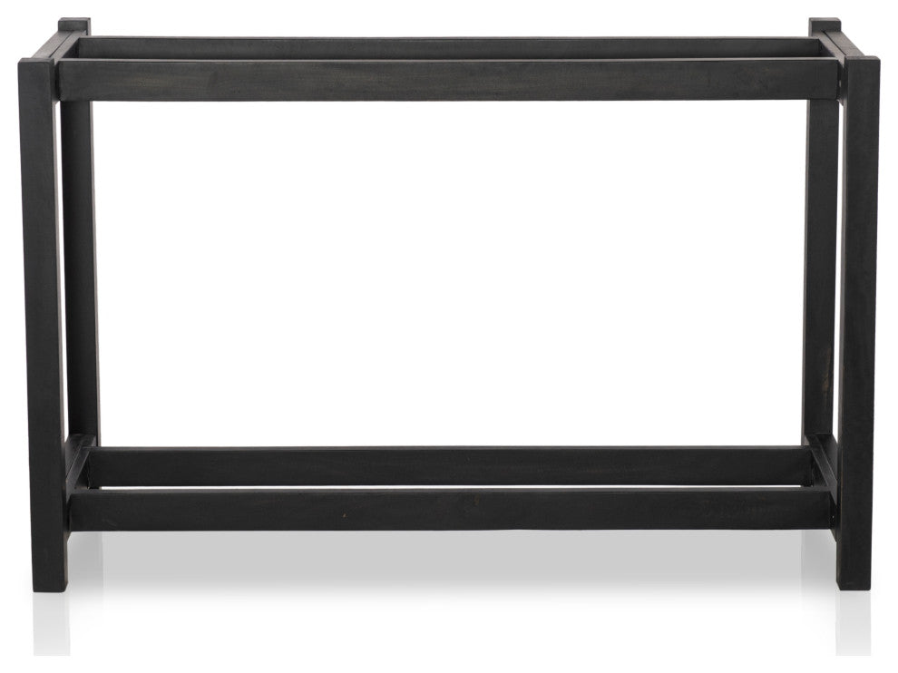 Scout Bar Table-Worn Black Mango-Counter