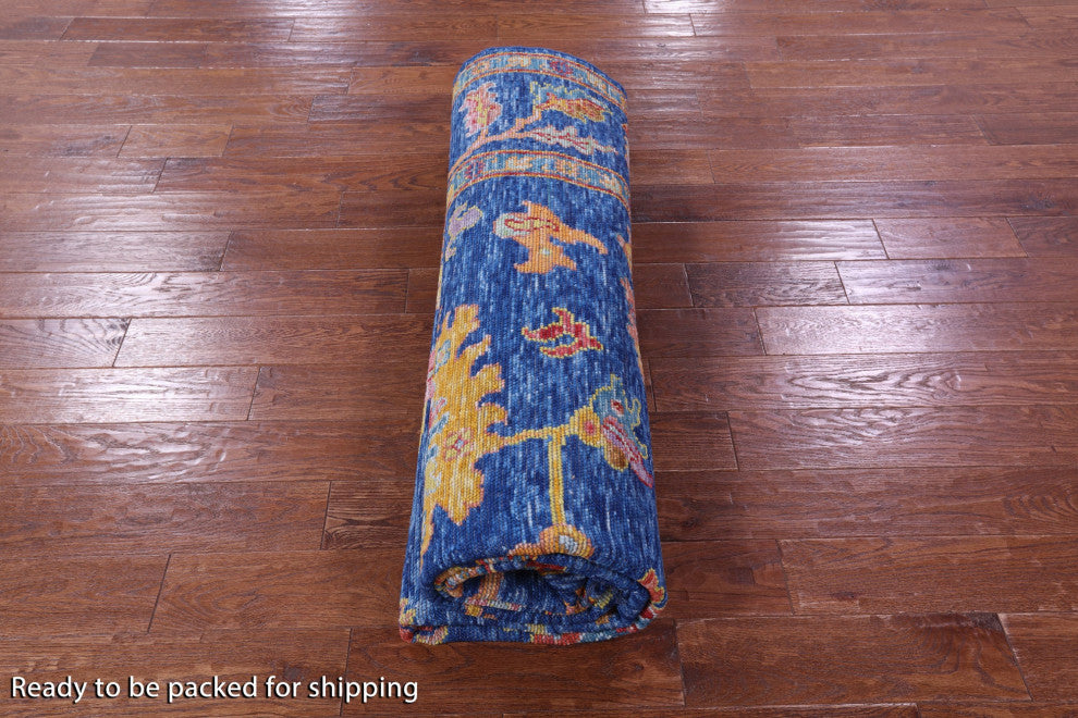 Turkish Oushak Handmade Rug 8' 0" X 9' 11" - Q14832