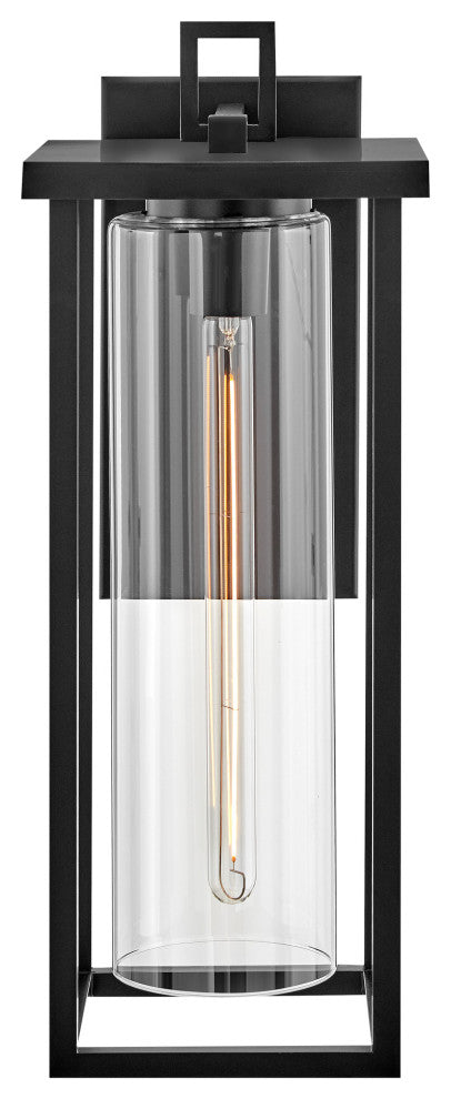 Lark 81425 Mateo 24" Tall Outdoor Wall Sconce - Black
