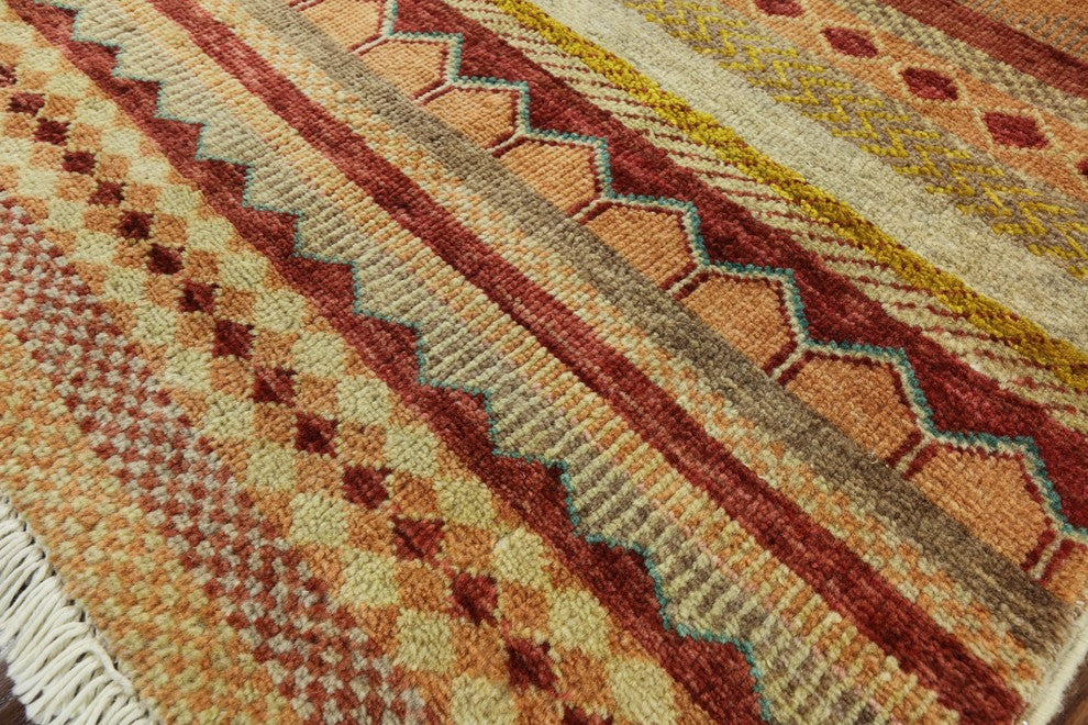 Runner Oriental Loribaft Super Gabbeh Rug, 2x6