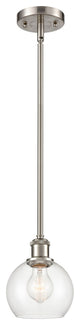 Innovations 516-1S-SN-G122-6 1 Light Mini Pendant, Brushed Satin Nickel