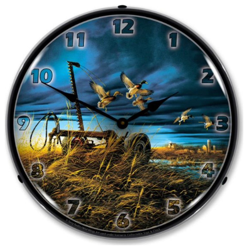 WWTR1208411 Landmark Mallards Clock