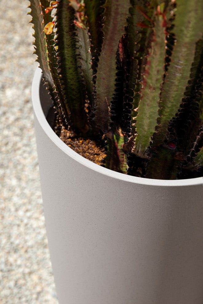 Veradek Pure Series Selena 28" Planter, White, 28 in. - One Pack