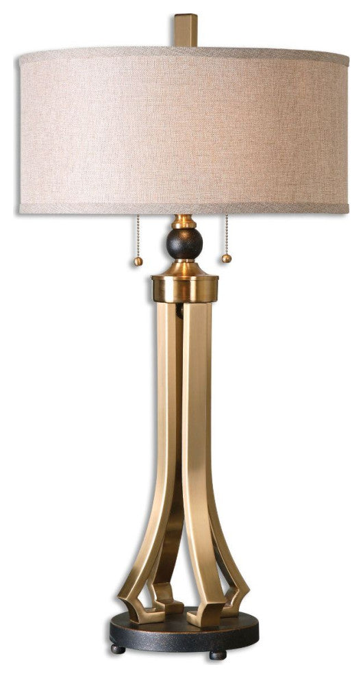 Uttermost Selvino Brushed Brass Table Lamp
