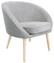 Contemporary Farah Chair Grey - Grey