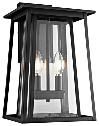 Safavieh Velza Outdoor Wall Lantern Black