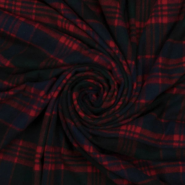 Prince of Scots Highland Tartan Tweed Merino Wool Throw, Macdonald