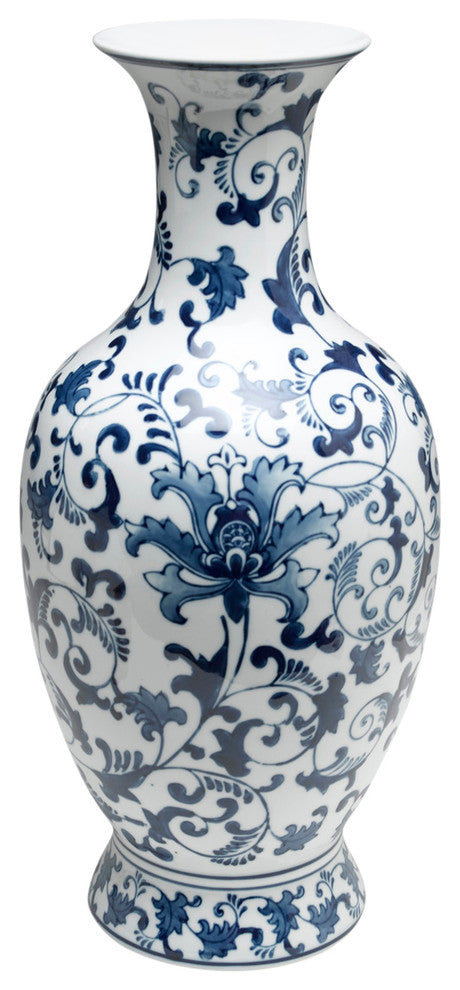 Blue and White Vase