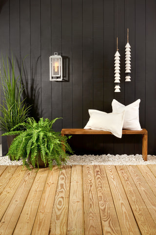 Republic Small Wall Mount Lantern in Black