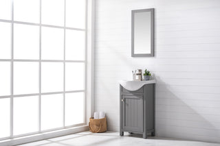 Marian Transitional Gray 20" Single Sink Vanity