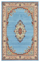 Unique Loom Light Blue Washington Reza 5' 0 x 8' 0 Area Rug
