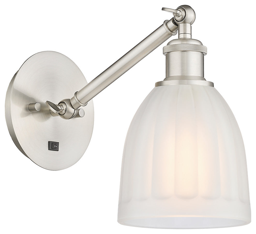 Innovations 317-1W-SN-G441 1 Light Sconce, Brushed Satin Nickel