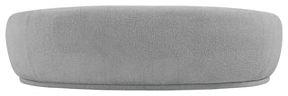 Hyde Boucle Fabric Upholstered, Grey, Sofa