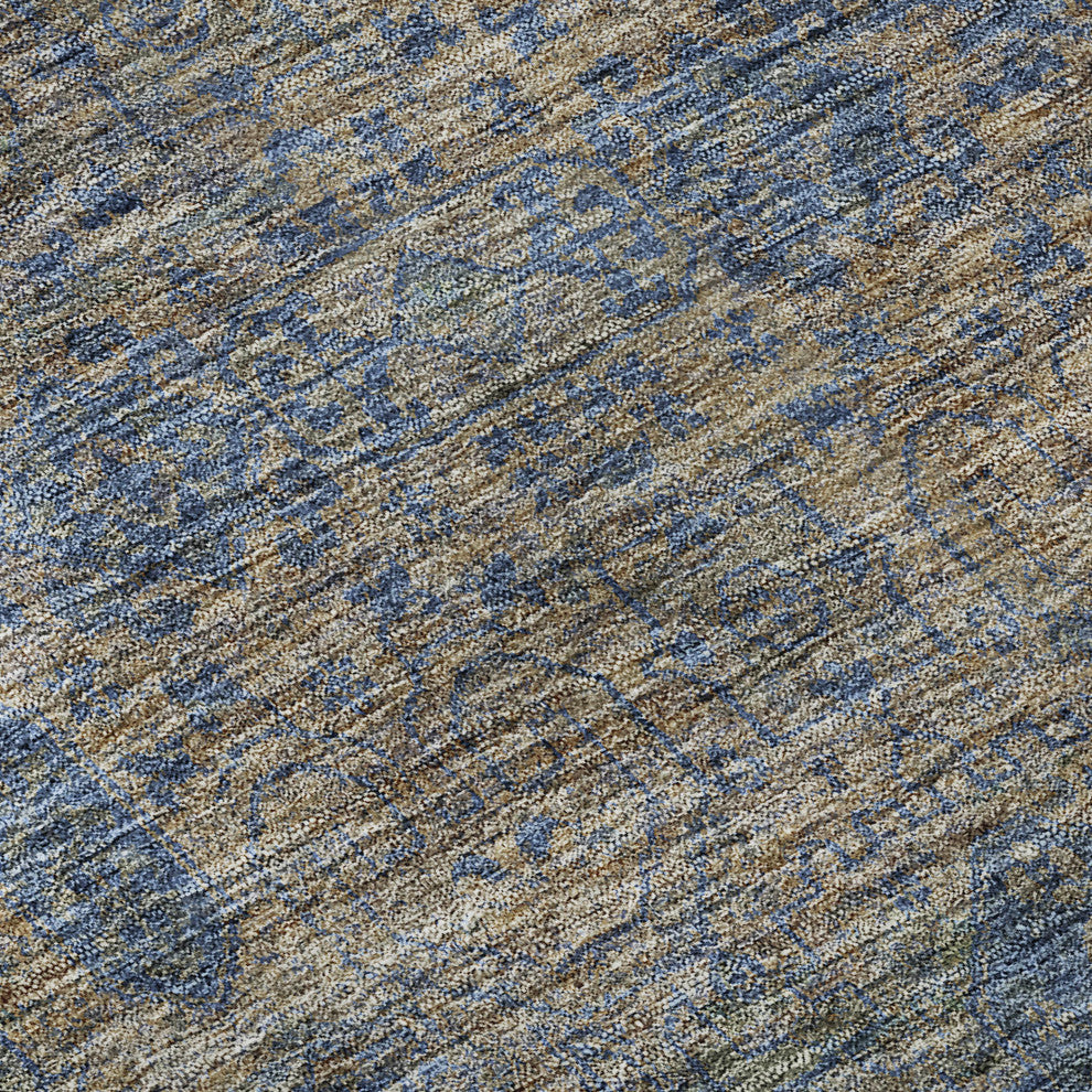 Premium Machine Washable Mayfield AMF637 Khaki 5' x 7'6" Rug