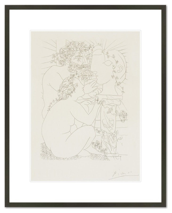 Sculptor and Model, plate 39 from the Suite Vollard, 1933