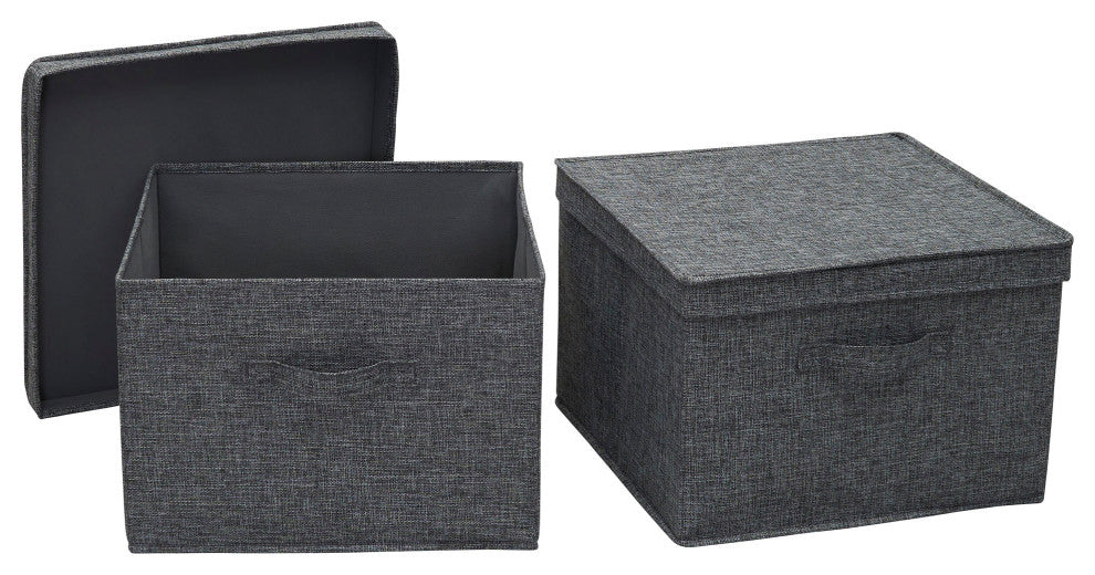 Square KD Storage Box With Lid
