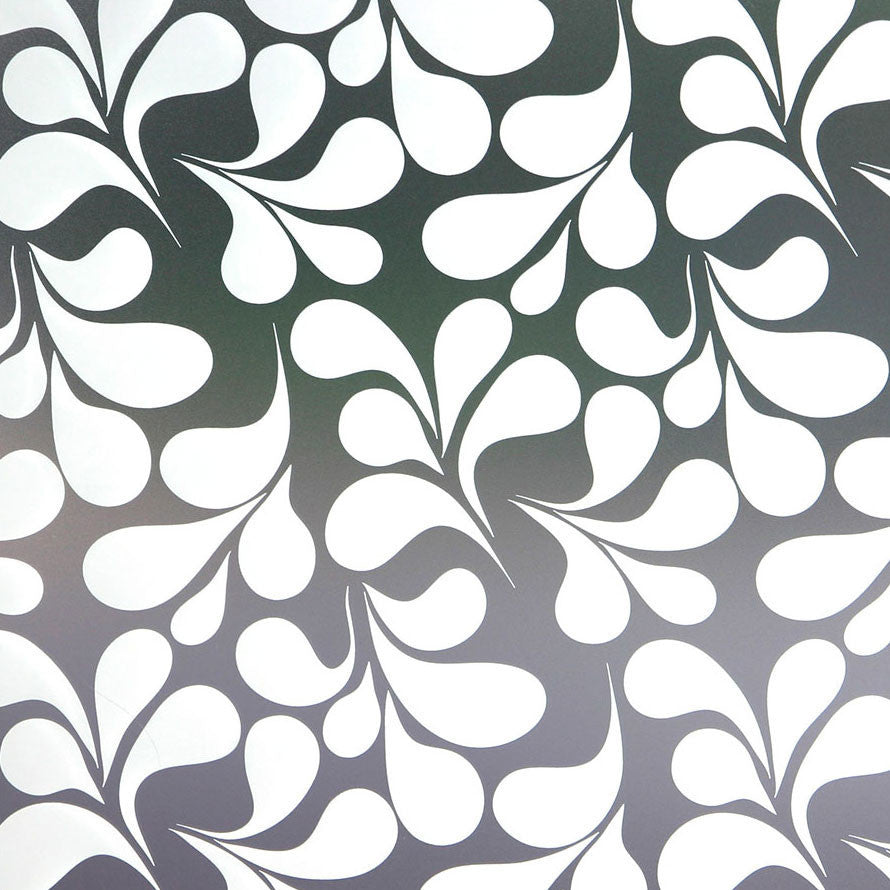 Clouds Retro Privacy Window Film, Large 48"x84"