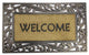 30"x18" "Welcome" Rubber and Coir Outdoor Door Mat