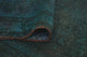 Vintage Distressed Rylie Blue/Green Runner, 4'6x10'1