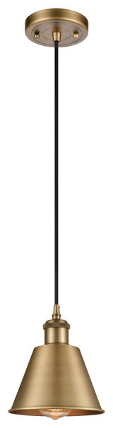 INNOVATIONS LIGHTING 516-1P-BB-M8-LED Smithfield 1 Light Mini Pendant
