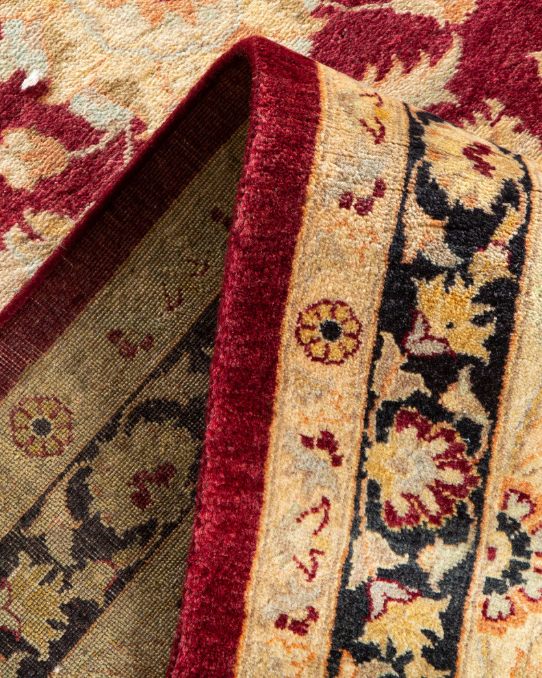 Mogul, One-of-a-Kind Hand-Knotted Area Rug Red, 10' 0 x 14' 4