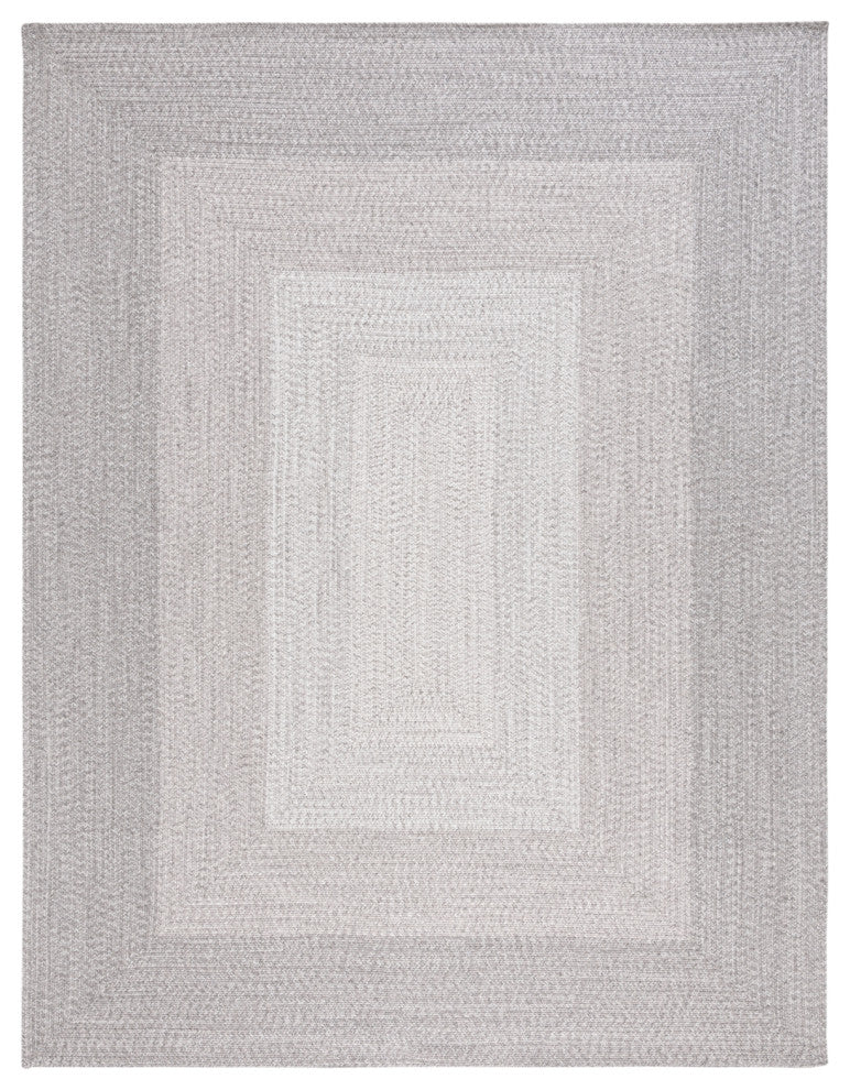 Safavieh Braided BRA220 Rug Machine-Washable, Grey, 8'x10'