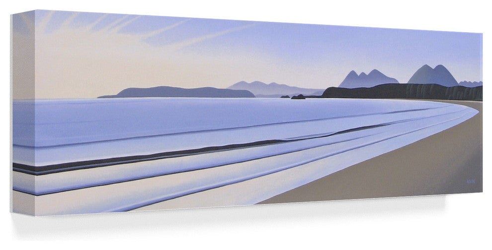 Ron Parker 'Long Beach Evening' Canvas Art, 47"x16"