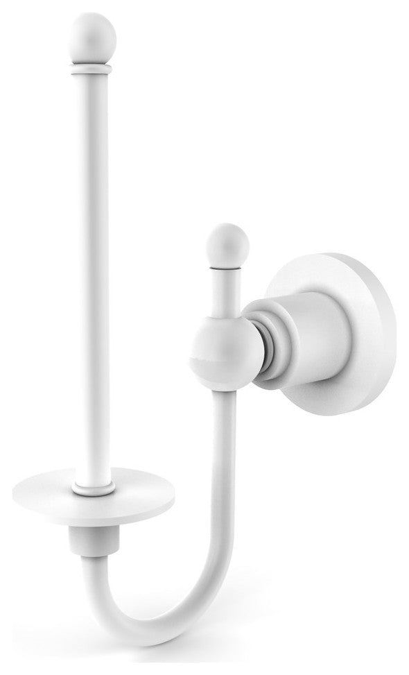 Astor Place Upright Toilet Tissue Holder, Matte White