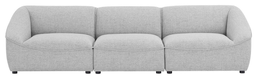Comprise 3-Piece Sofa Light Gray